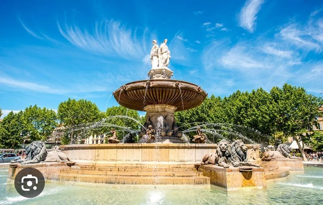 Semesterbostad Jolie Maison Independante Avec Jardin Et Piscine Aix-en-Provence